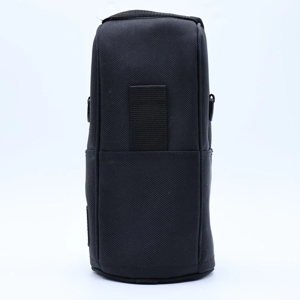 NIKON Black CL-M2 Semi-Soft Lens Case Ballistic Nylon Padded Pouch - WITH STRAP